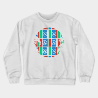 Tenting Abstract Crewneck Sweatshirt